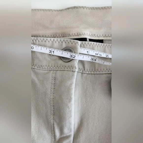 Chicos So Slimming Womens Sz 1 (in us 8-M ) Ankle Beige Stretchy Jeans - Picture 4 of 11